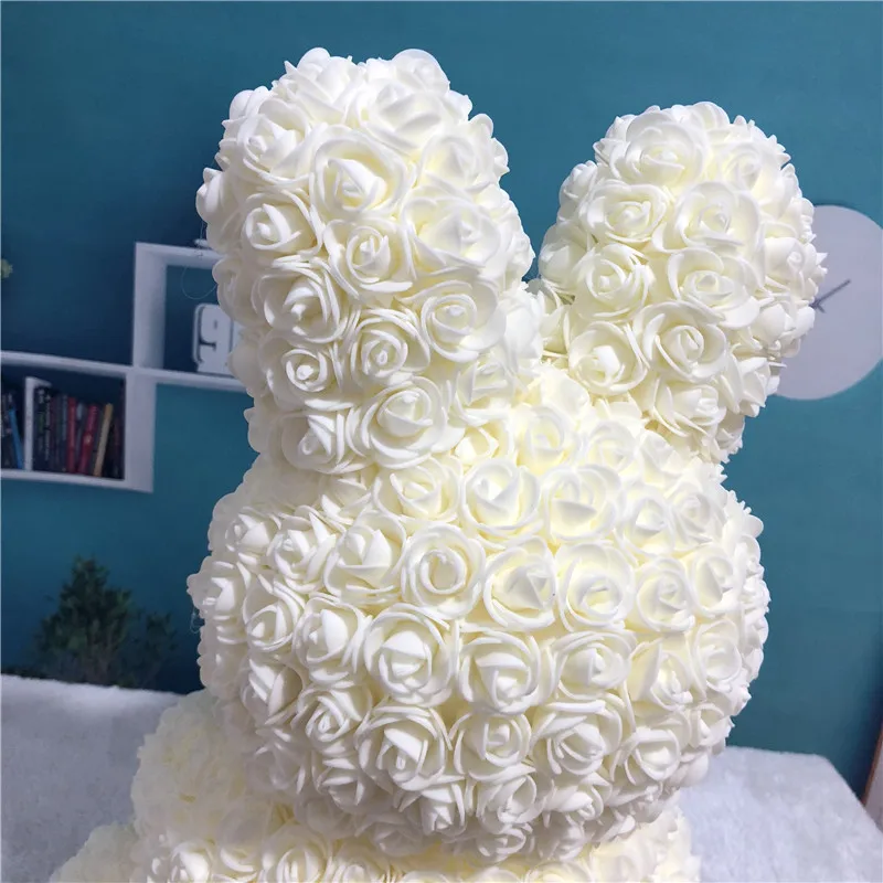 Кремовый цвет уникальный подарок ко Дню Святого Валентина 45 см Роза прекрасный