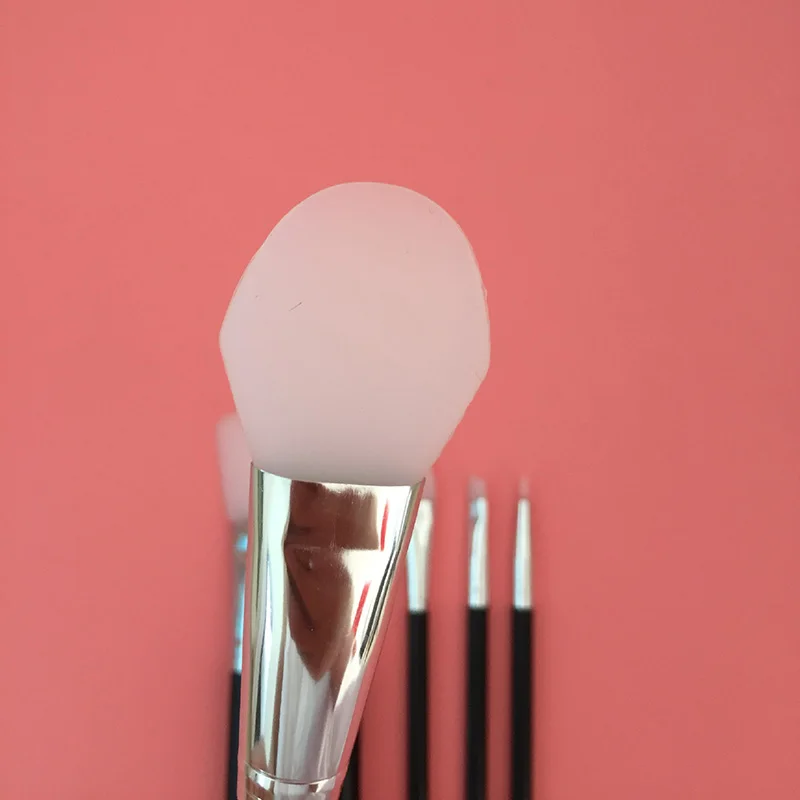 Набор силиконовых кистей для макияжа 6 шт.|Аппликатор теней век| |