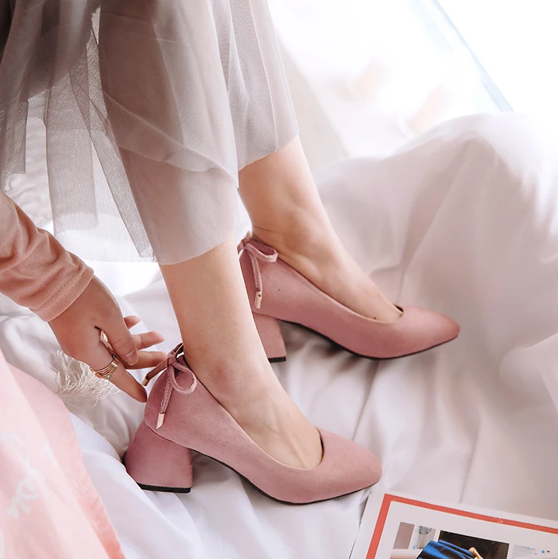 Женская обувь на высоком каблуке Повседневная Mary Jane платформе Zapatos Mujer Офисные