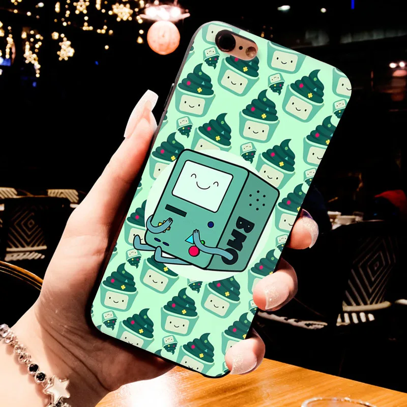 MaiYaCa adventure time cute Beemo BMO Джек Финн комом чехол для телефона для iPhone 8 7 6 6S Plus X XS MAX XR 5S 11pro max чехол - Цвет: 9