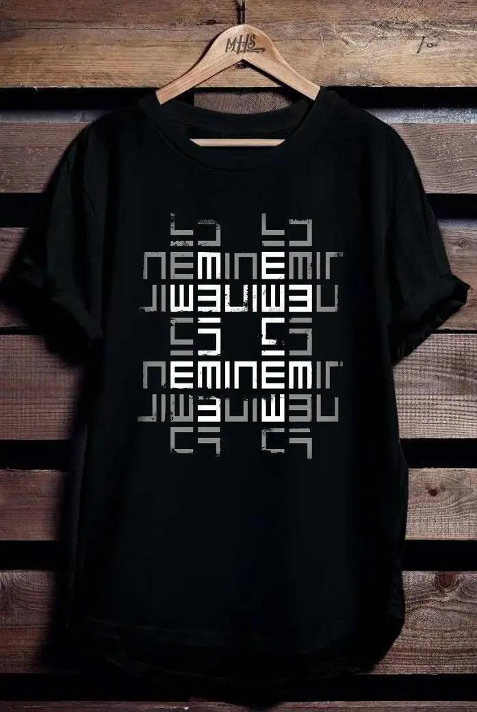 NEW EMINEM WALLPAPER LOGO USA SIZE T-SHIRT S M L XL 2XL XXXL ZM1 Newest 2019 Fashion Stranger Things T Shirt Men | Мужская одежда