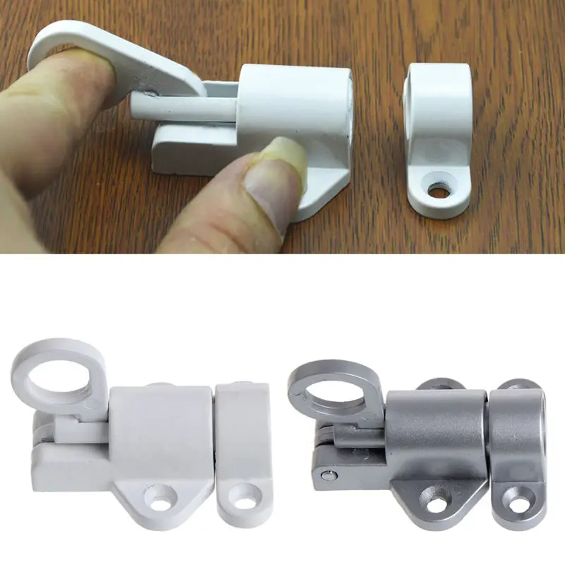 Защитное Тянущее кольцо пружинный отскок Дверь Болт оконные ворота алюминиевый