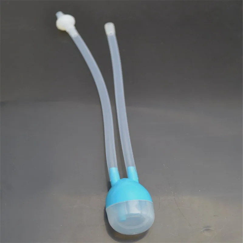 Blue Hot New Born Baby Vacuum Suction Nasal Aspirator Safety Nose Cleaner infantil Nose Up aspirador nasal Baby Care Drop Shipping - Цвет: Blue