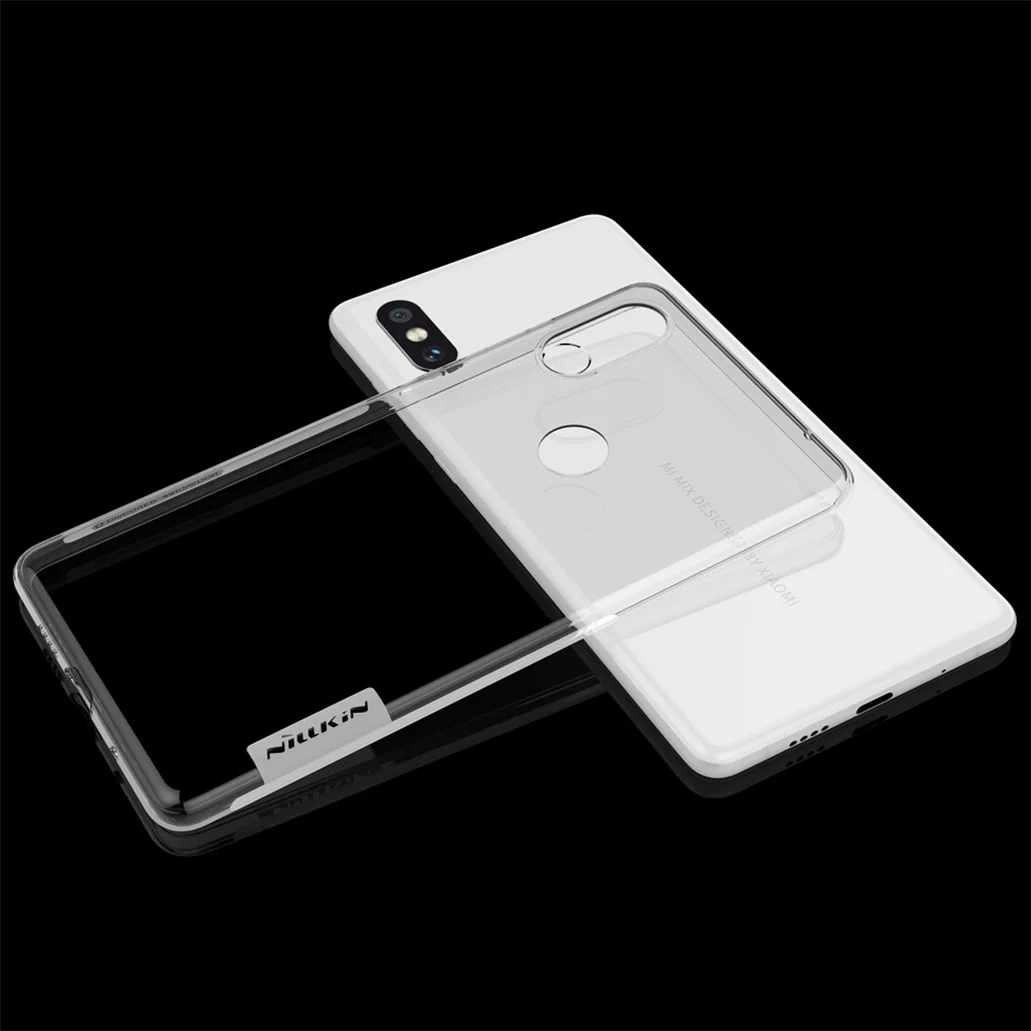 Для iPhone X XS XR XS Max чехол Nillkin натуральный прозрачный мягкий кремний TPU Защитный чехол для iPhone XS Max задняя крышка