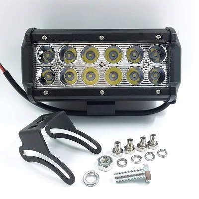 Spot Beam 2 шт. 36 Вт внедорожный светодиодный светильник 4X4 36 Вт Светодиодный рабочий светильник 12 в 24 В точечный прожектор для грузовика лодки SUV автомобиля ATV 4WD Spot/Flood - Цвет: Spot Beam