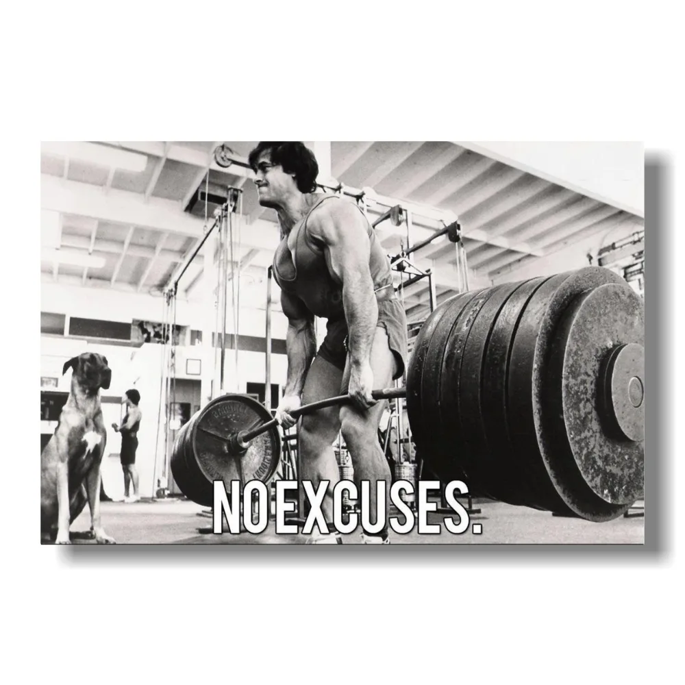 Тканевый плакат для бодибилдинга мужские и женские цитаты фитнеса тренировок