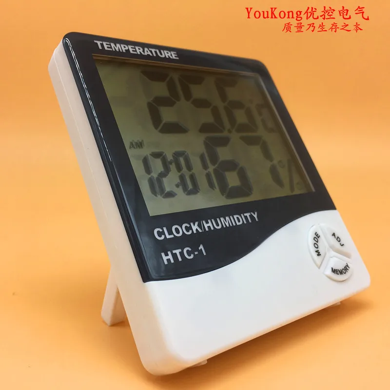 Цифровой ЖК дисплей измеритель температуры и влажности открытый цифровой