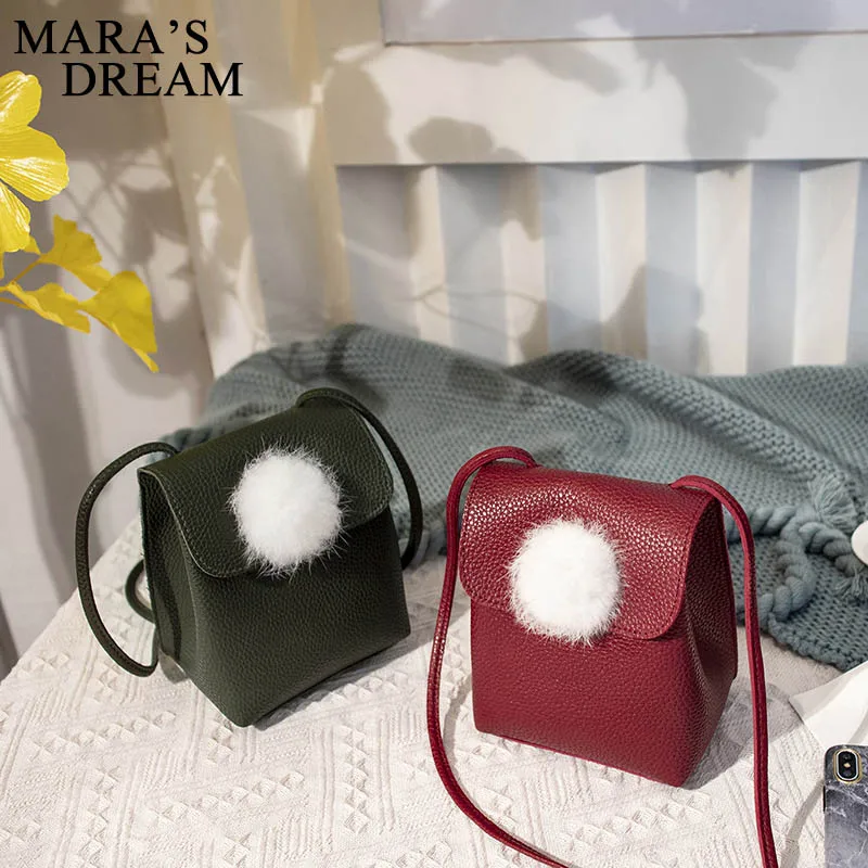 Mara's Dream однотонные сумки через плечо с клапаном женские мессенджеры на застежке