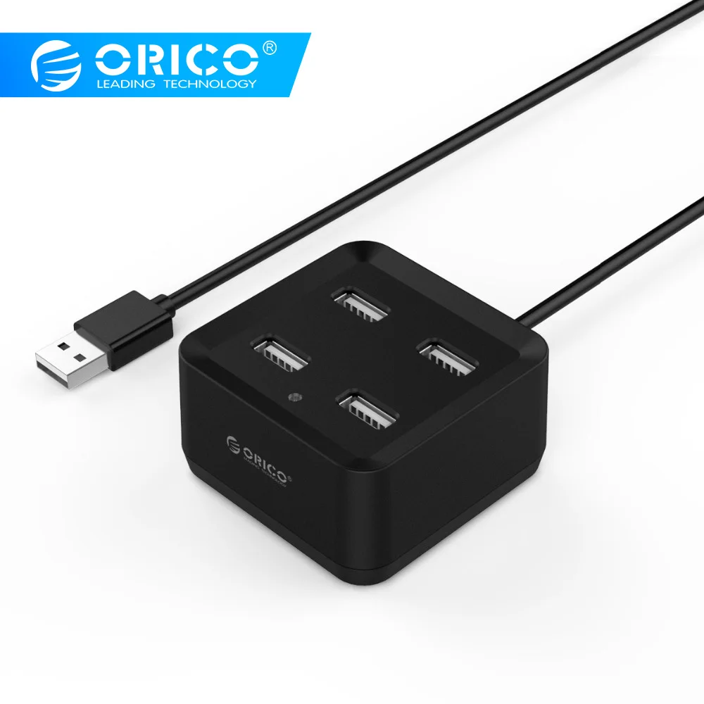Концентратор ORICO USB 2 0 4 порта Настольная док станция с кабелем 50 см/100/150 см для