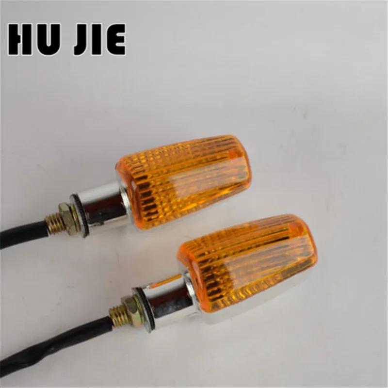 2 шт. универсальные поворотники для мини-мотоциклов световой индикатор лампа