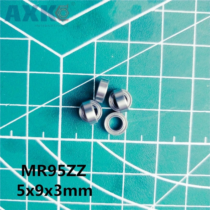 Axk 10 шт Mr95zz L-950zz 5x9x3 мм глубокий шаровой Миниатюрный подшипник Высокое качество Mr95z