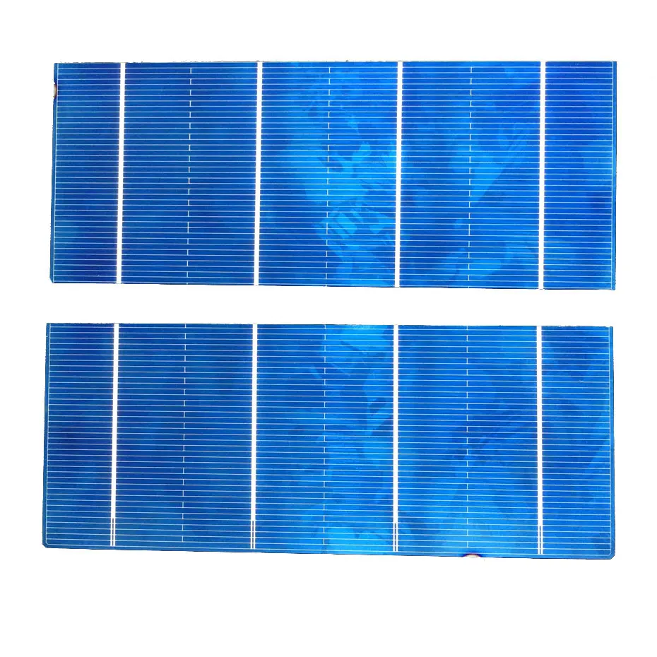 Поликристаллические солнечные батареи 1,75 W панелей sol156mm* 62,4 панели солнечных батарей 20/50 шт в наборе, набор «сделай сам» для панели солнечных батарей для мобильного телефона зарядное устройство