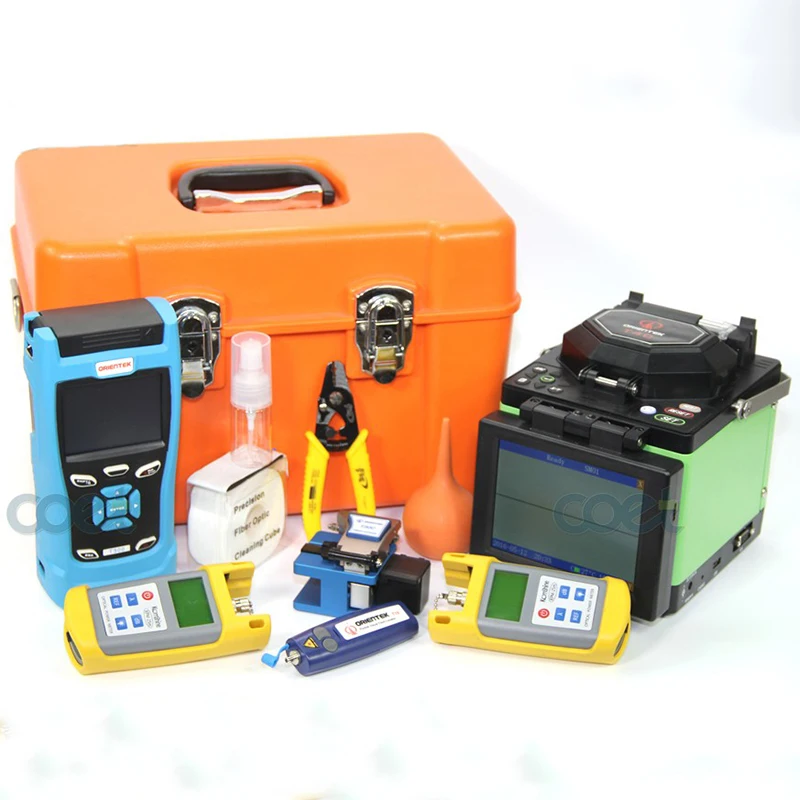 Набор инструментов для сращивания Fusion Orientek T45 сращиватель + рефлектометр T300 SM 1550