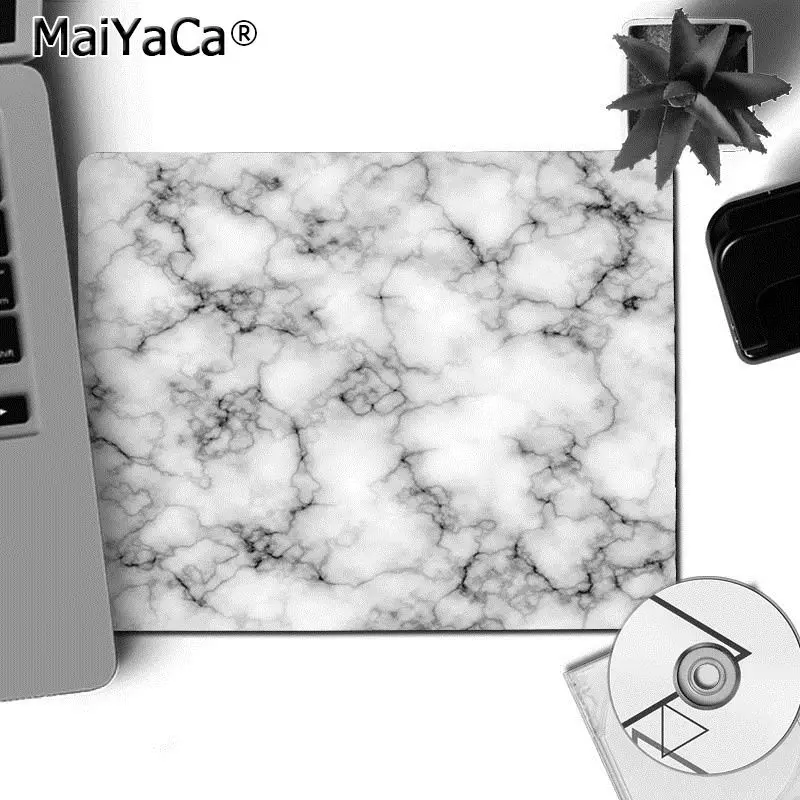 MaiYaCa белый мрамор компьютерные игровые коврики для мыши игровой коврик для мыши для ПК ноутбук