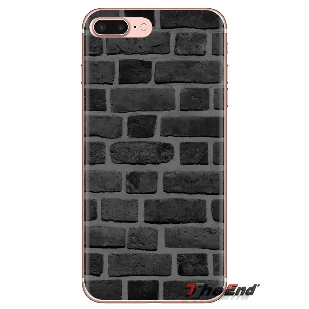 Кирпичные обои мягкие прозрачные чехлы Чехлы для iPod Touch Apple iPhone 4 4S 5 5S SE 5C 6 6S 7 8 X XR XS