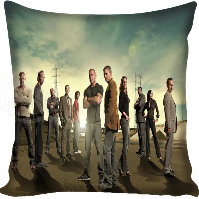 

Custom prison Break Pillowcase Cover soft square zipper Pillow Cover Print With Your Pictures 20x20cm,35x35cm(one side)