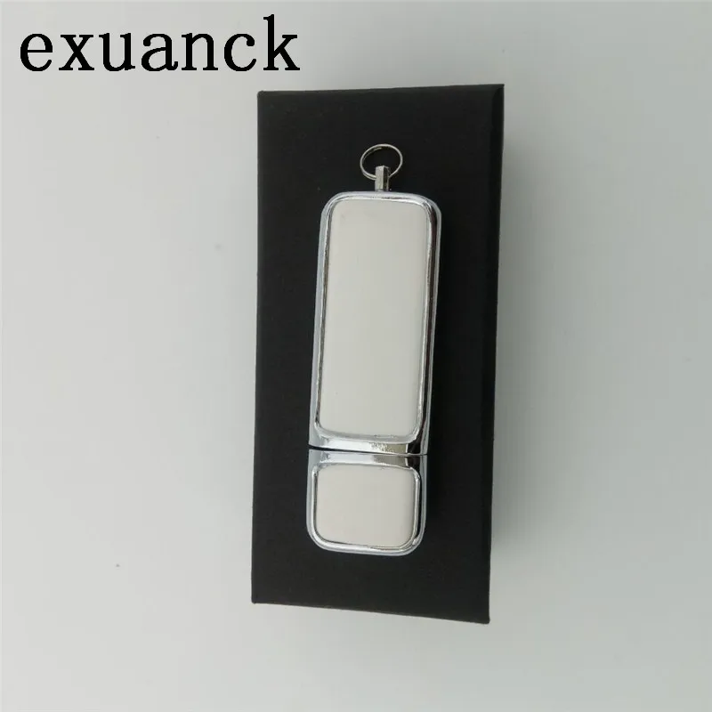 Usb флеш накопитель exuanck в кожаном стиле с логотипом на заказ 4 ГБ 8 16 32 usb 2 0|leather usb|32gb