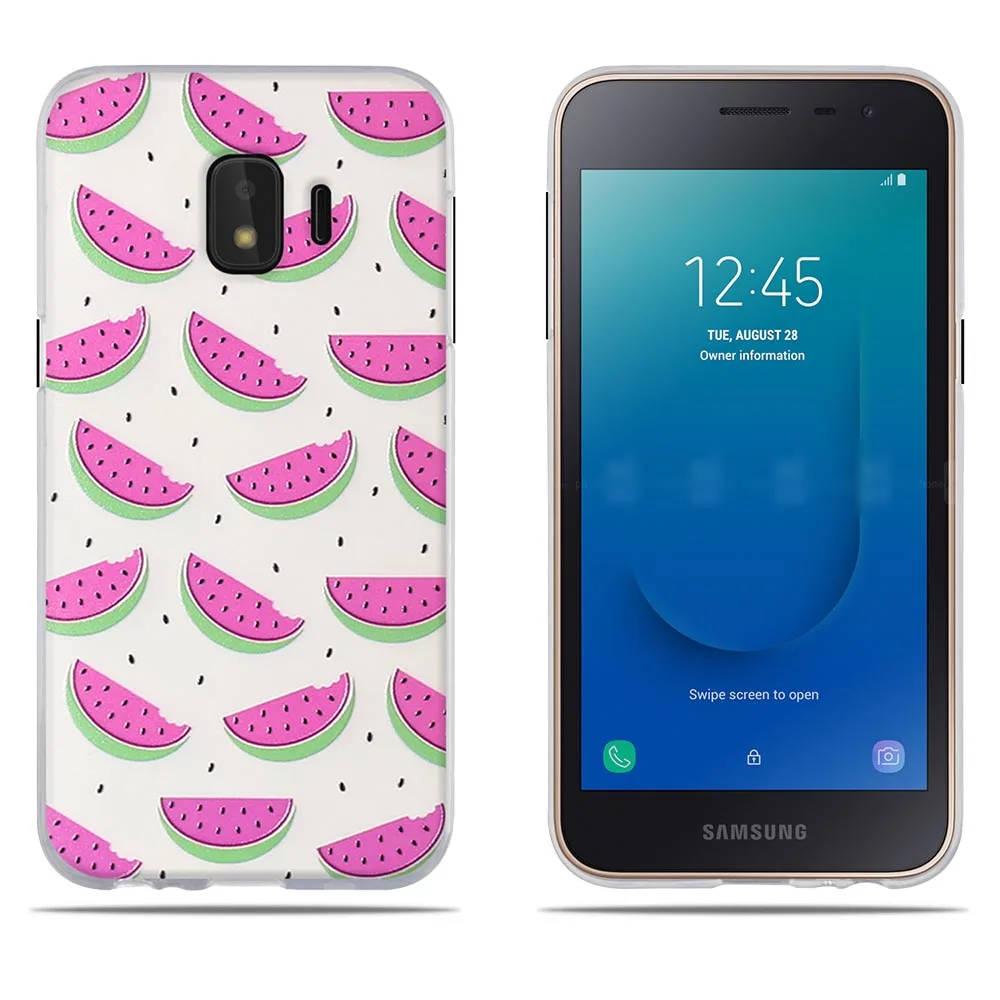 Для Samsung Galaxy J2 Core J260 чехол ТПУ Капа Мягкие силиконовые Fundas для чехлы телефонов 3D