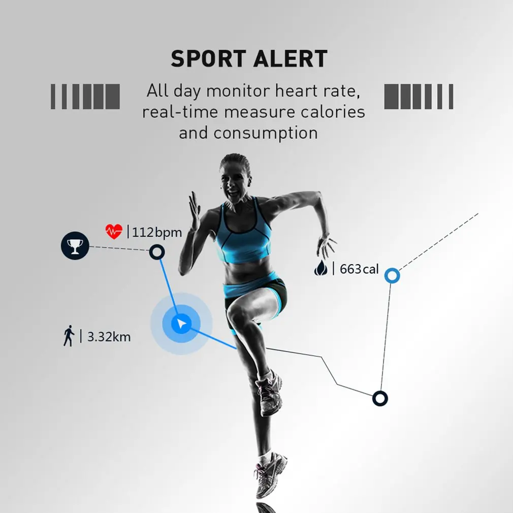 C15 смарт-браслет наушники совместимы с Android IOS Будильник Напоминание монитор сна