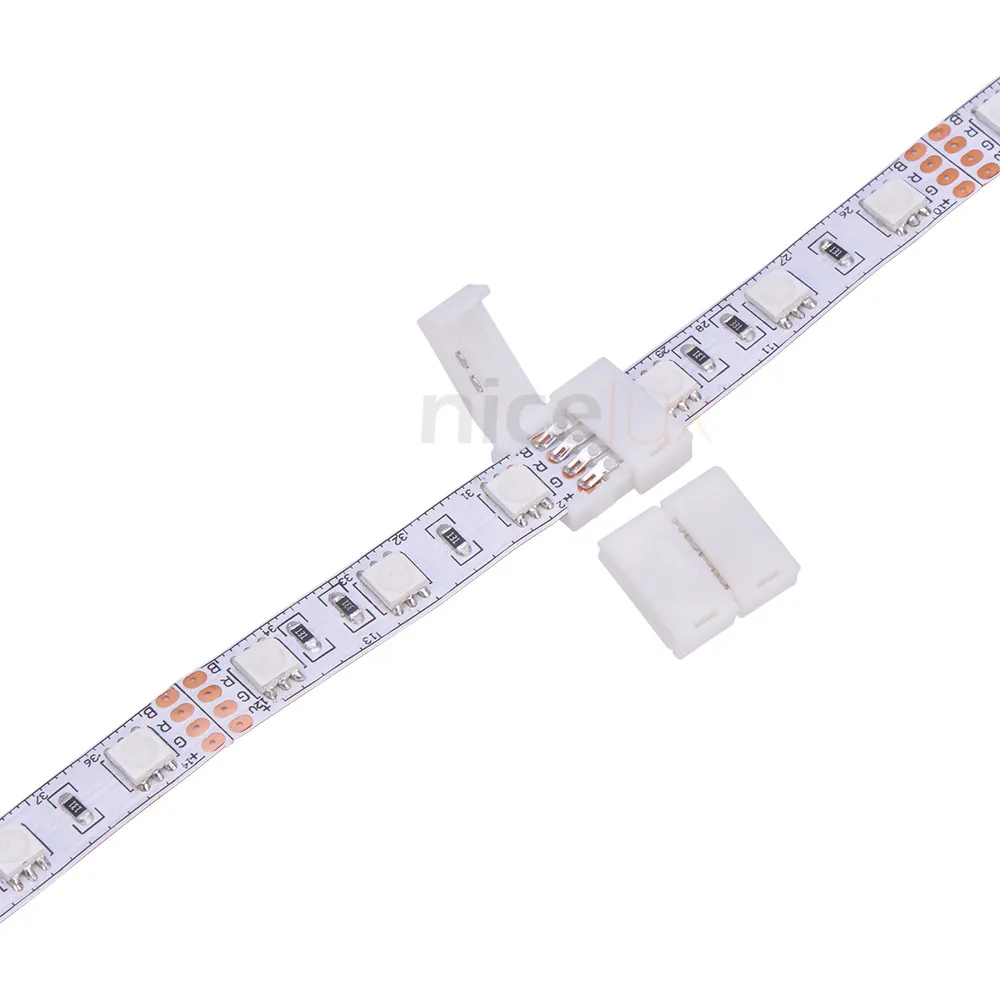 5 шт. 4 контактный разъем для светодиодной ленты 10 мм контакта мм|strip connector|4pin