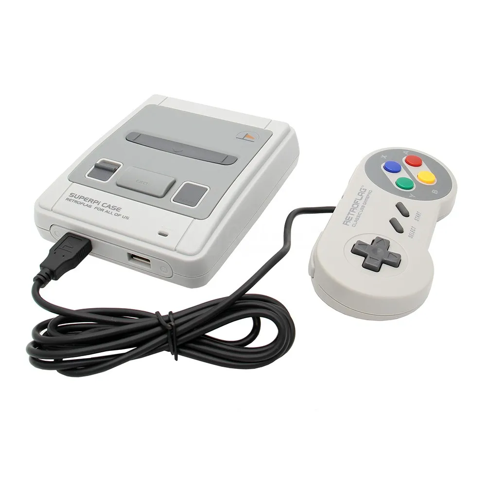 Игровой контроллер Retroflag SUPERPi/NESPi, без драйвера, 12 клавиш, USB ручка, геймпад для малины/WINDOWS/MAC/Linux