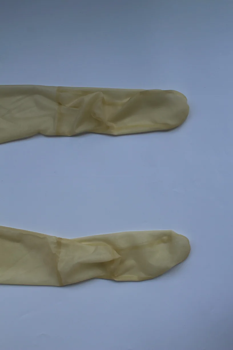 Леггинсы из прозрачного латекса толщиной 0 3 мм резина с отверстиями на