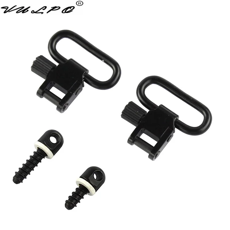 

VULPO 1 Pair Quick Detachable Sling Swivel Gun Sling Mounting With Studs Hunting Accessories