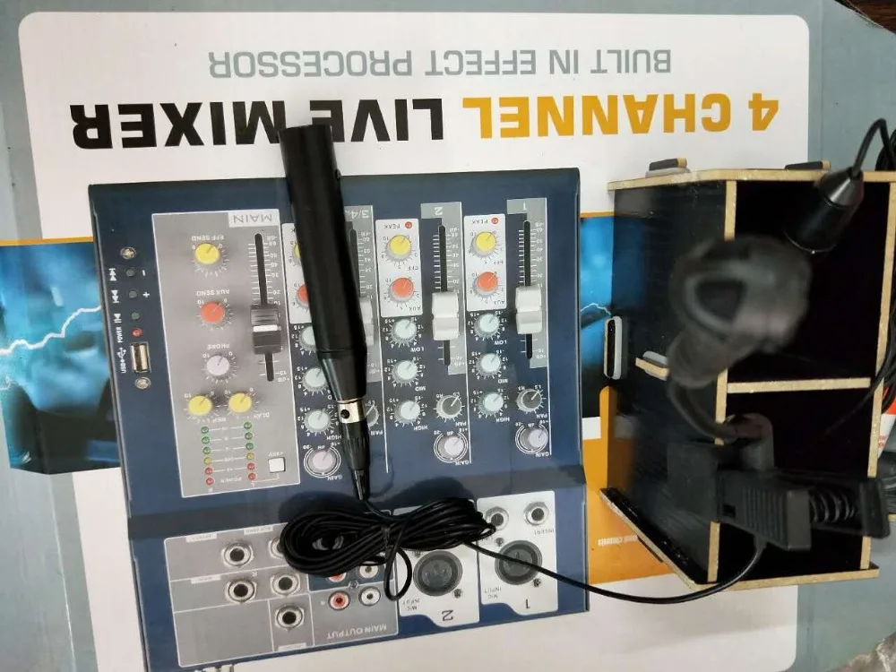 Музыкальный (аккордеон) инструмент микофон M-20 E2 3Pin разъем с фантомным адаптером