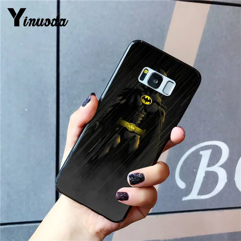 Yinuoda Marvel DC Deadpool Железный человек Человек-паук Thanos Groot чехол для Samsung GalaxyS9 plus S7 edge S6