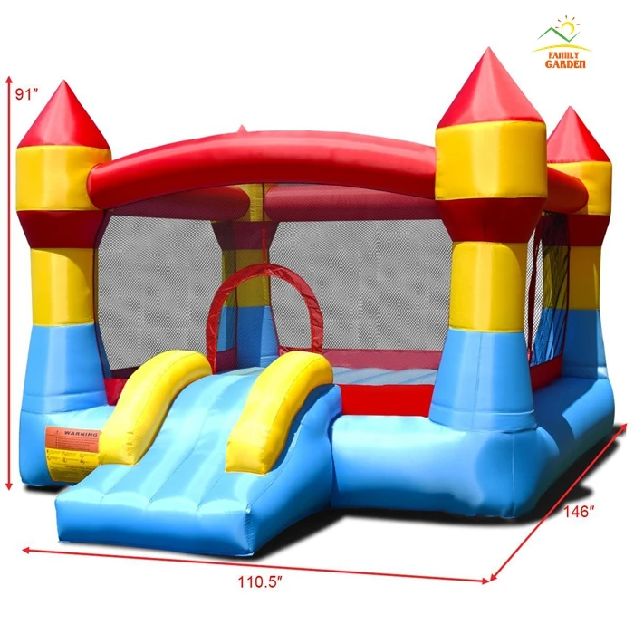 Costzon надувной батут Moonwalk Slide Bounce домашний Джемпер детский игровой центр