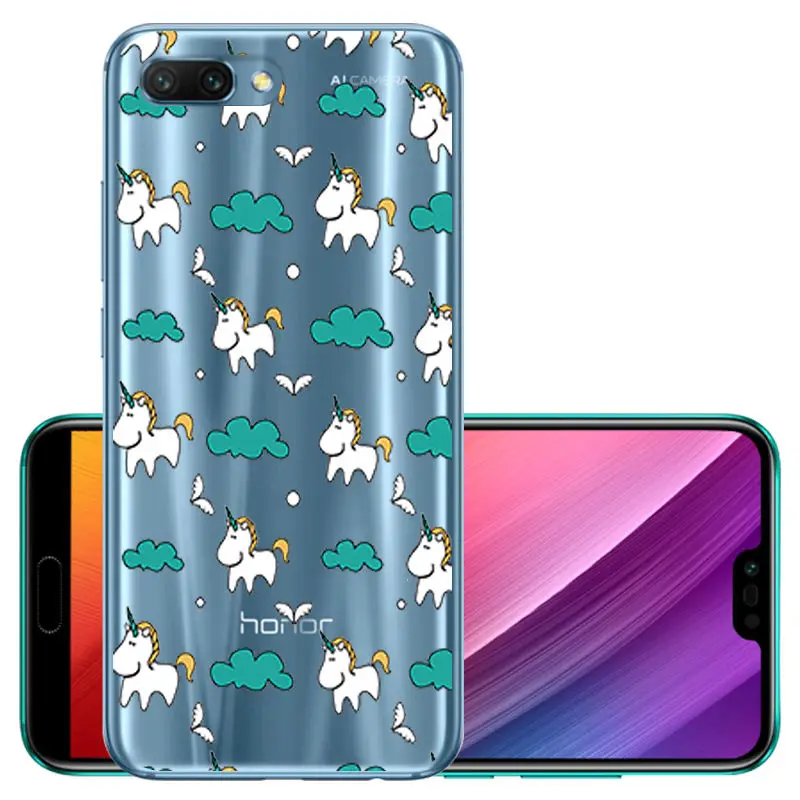 Прозрачный силиконовый чехол Arvin для Huawei Honor 9 lite мягкий ТПУ 10 умный защитный