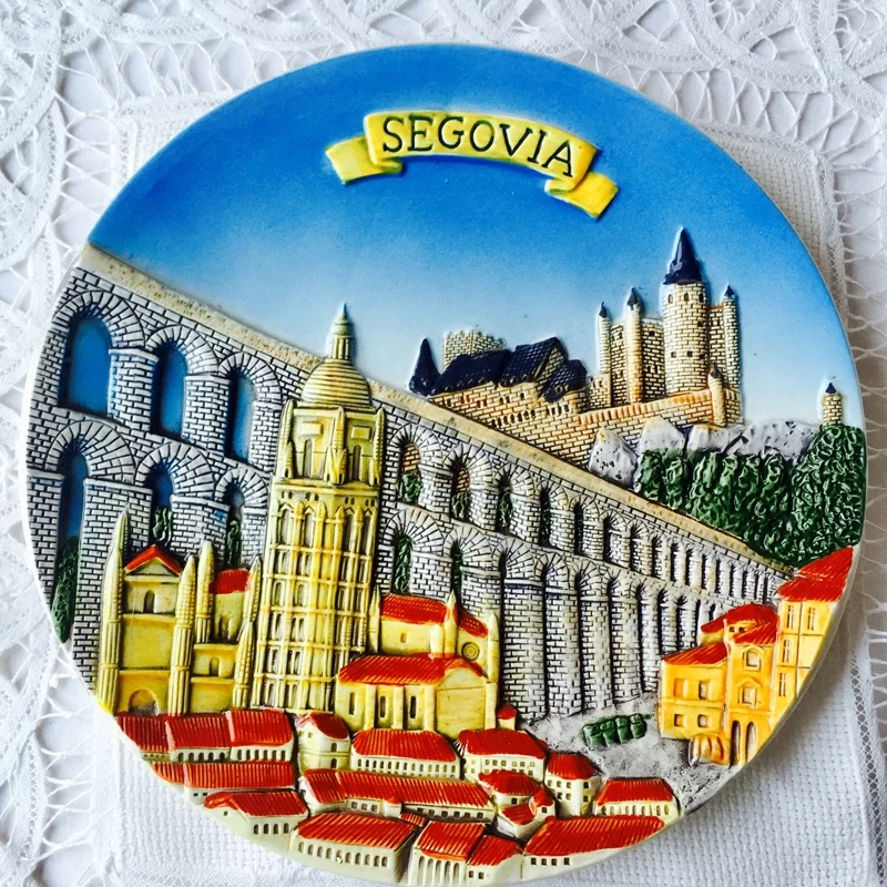 Чистая ручная роспись, Испания, Барселона, Италия, Бельгия, Турция, туристический сувенир, фоновая декорация, витрина, домашний декор