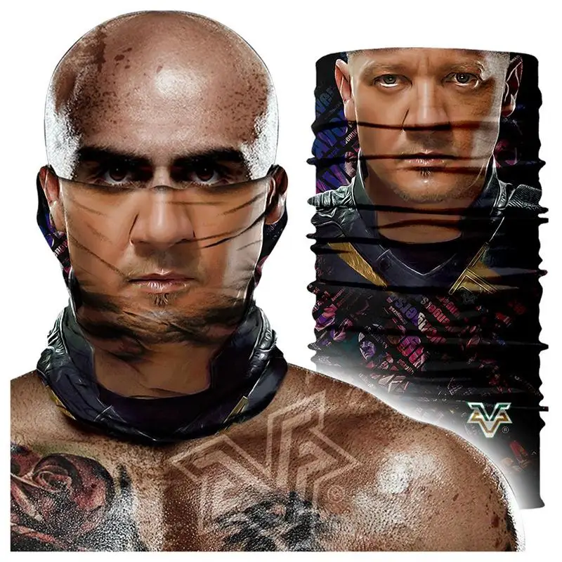 PL180865 50pcs/lot Motorcycle Face Mask The Avengers 4 Cycling Seamless Bandana Biker UV Headband Thanos Marvel Neck Buffs Hiking Scarves - Цвет: PL180865