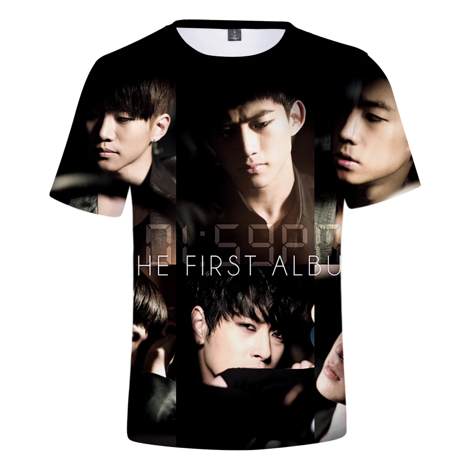 

Kpop 2PM3D Print Summer Short Sleeve Korean Cool T-shirts Print Men/Women Summer T Shirts Tops Tee Clothes