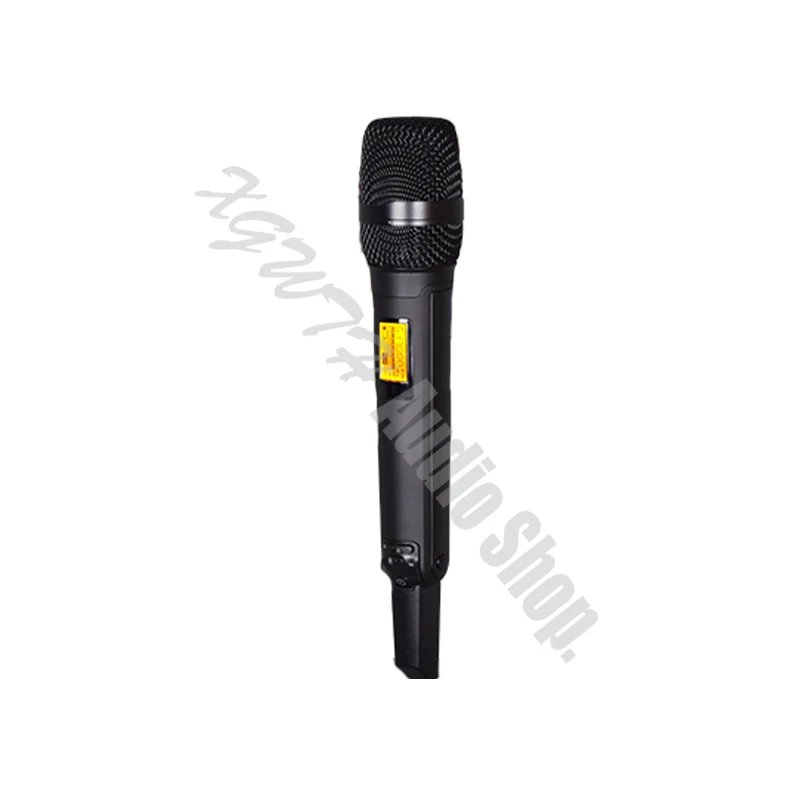 저렴한 UHF 무선 마이크 시스템, 2 콘덴서 포함, 카디오이드 핸드 헬드 마이크, DJ 스테이지용 디지털 다이버시티 수신