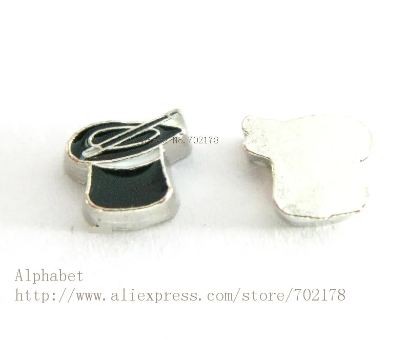 new design Black Magic Hat Floating Locket Charm 10pcs Fit Living Memory locket As Christmas Gift FC1502 | Украшения и аксессуары