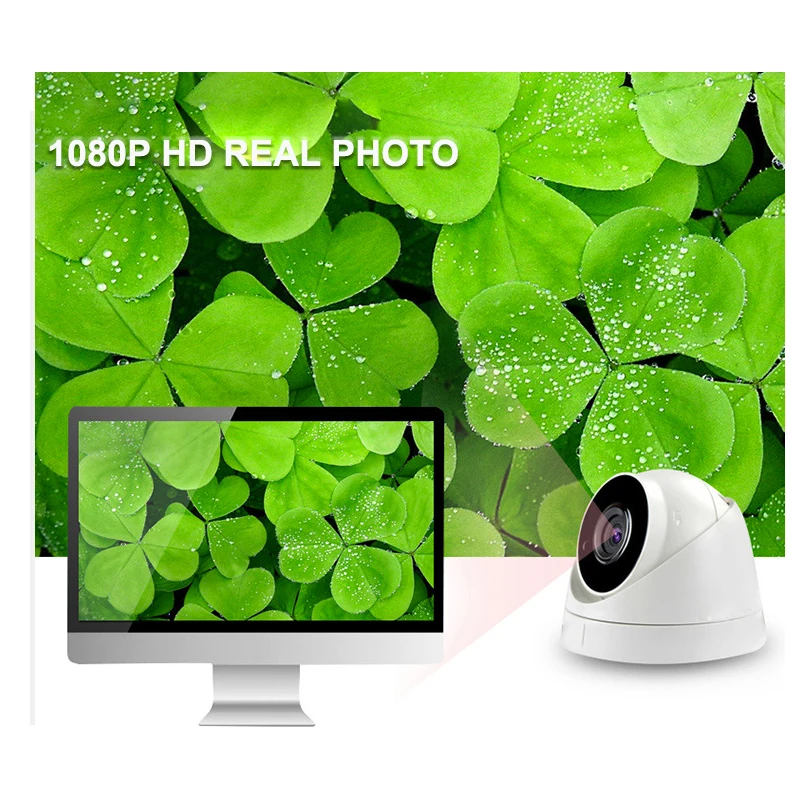 Wifi IP камера 1080P Беспроводная CCTV купольная P2P Крытая уличная с слот карты Micro SD Camara Wi
