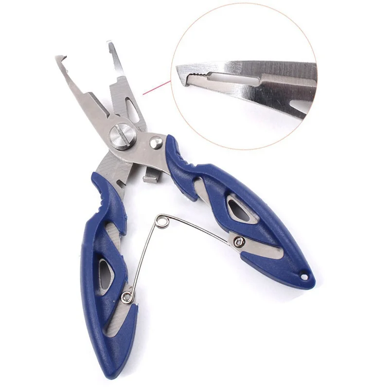1 шт. изогнутые плоскогубцы для рыбалки многофункциональные ножницы лески резки