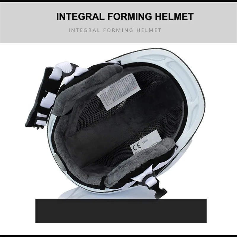 Gsou снег Новый взрослый женский лыжный шлем Зимний Теплый Открытый Спорт Защита