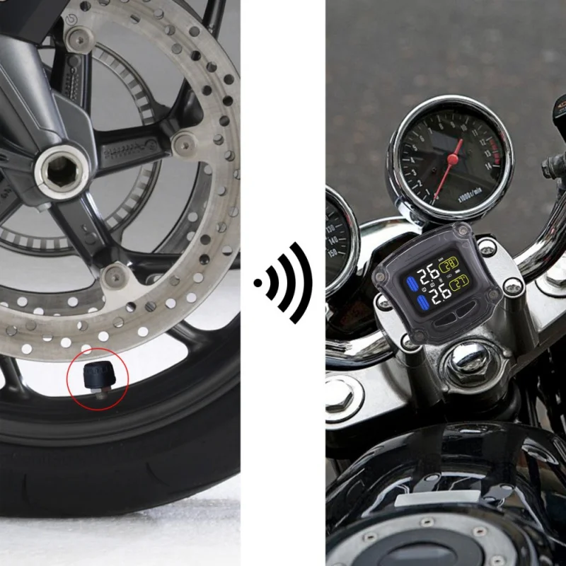 Беспроводная система контроля давления в шинах M3 для мотоциклов и | Автомобили