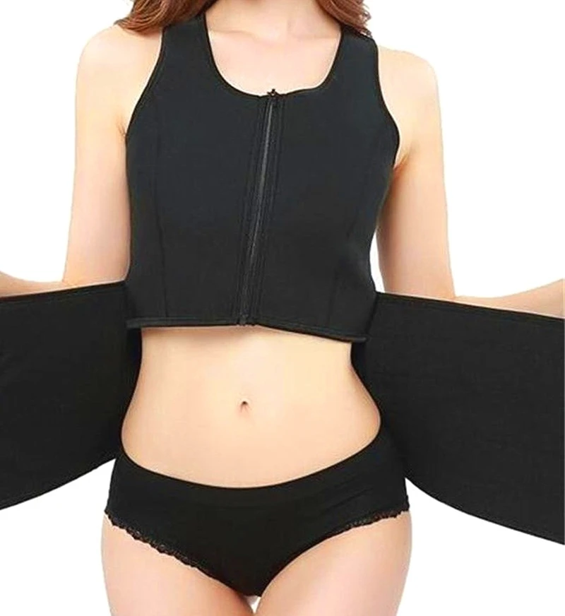 Дропшиппинг женский неопрен сауна Талии Тренажер Жилет Формирователь летняя