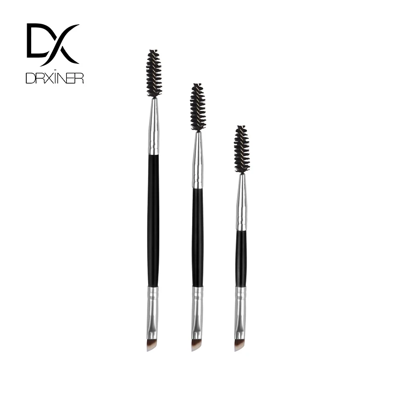 

Drxiner Brushes for Makeup Eyebrow Brush+Eyebrow Comb Spoolie Brush eyebrow makeup brushes beauty essentials blending eye