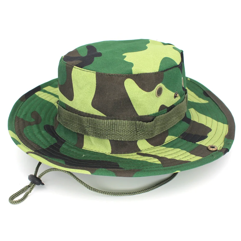 H1 Военная камуфляжная шапка Boonie, высокое качество, уличные Панамы для охоты, туризма, рыбалки, альпинизма, армейская шляпа Мультикам, 26 цветов, HY1 - Цвет: H1