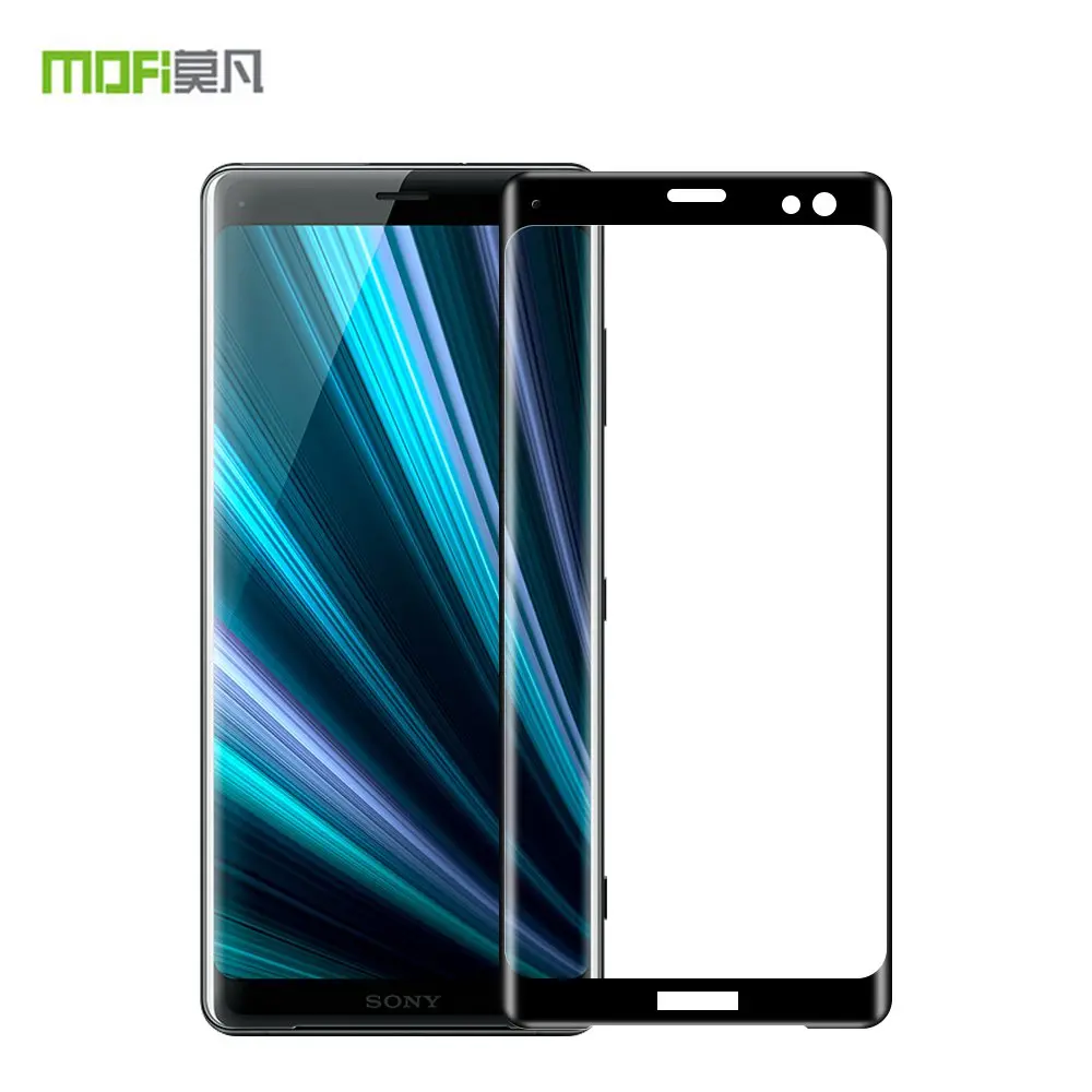 MOFI для Sony Xperia XZ3 защита экрана закаленное стекло 3D изогнутое тонкое полное