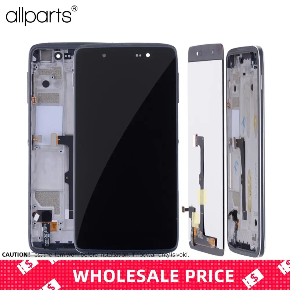 Дисплей для Alcatel Idol 4 OT6055 6055P 6055K LCD в сборе с тачскрином на рамке Оригинал