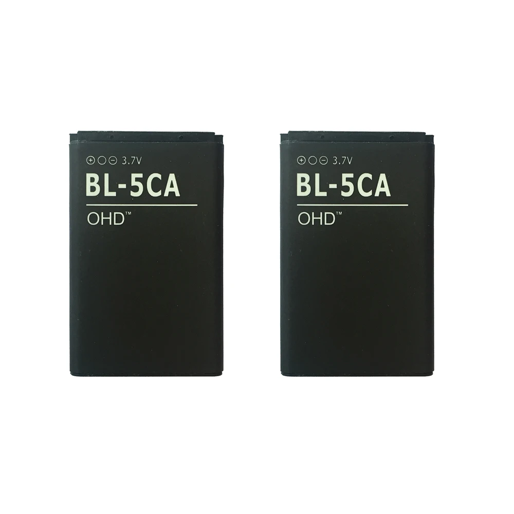 Ооз оригинальный высокое качество 2 шт. BL 5CA 700mAh для Nokia 1110 1200 2310 5130 7600 N70 E60 5030 C2 00 01 X2