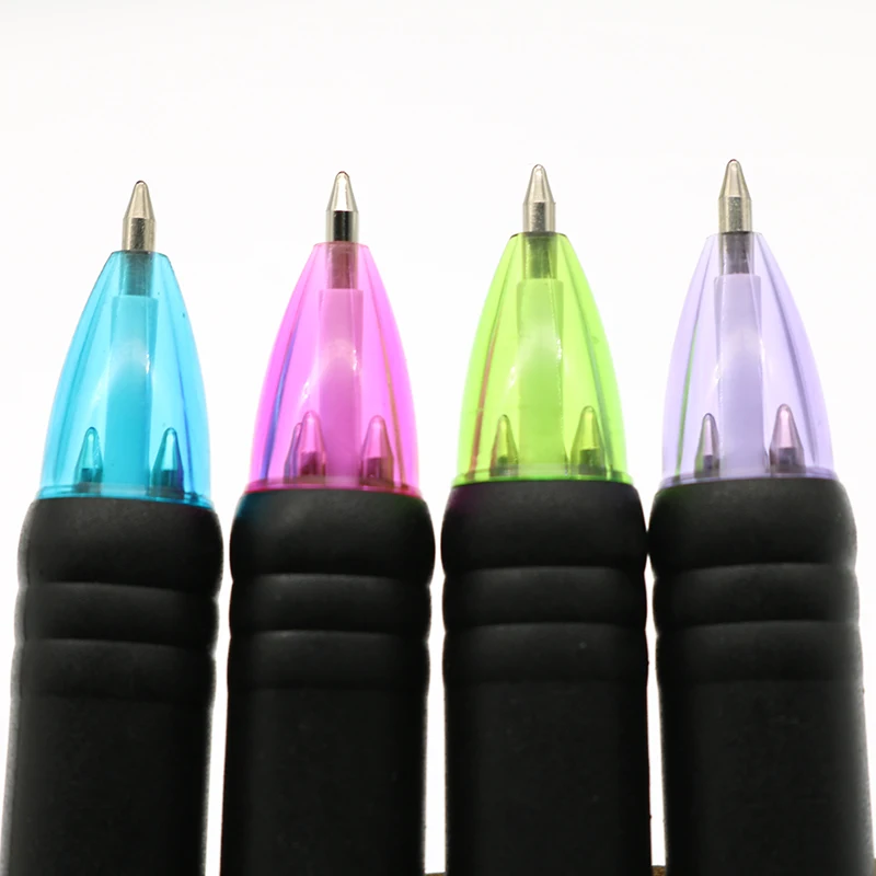 2 шт./партии бренд 4 в 1 Цвет ручка Новая красочная шариковая многоцелевой школьные