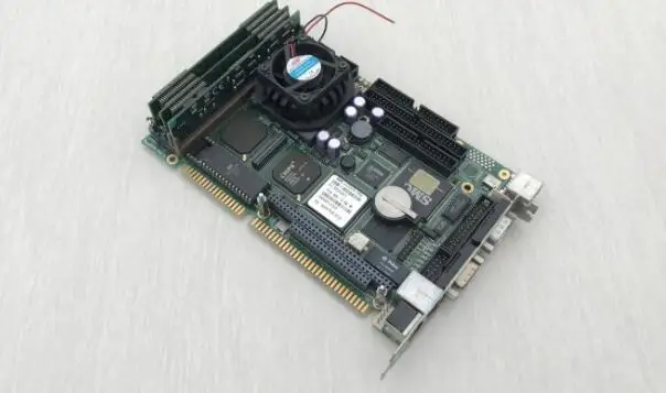 100% OK Original IPC ISA Board 686LCD/s Std LCD/S Industrial motherboard Half-Size CPU Card PICMG1.0 PC/104 wtih RAM FAN | Компьютеры и