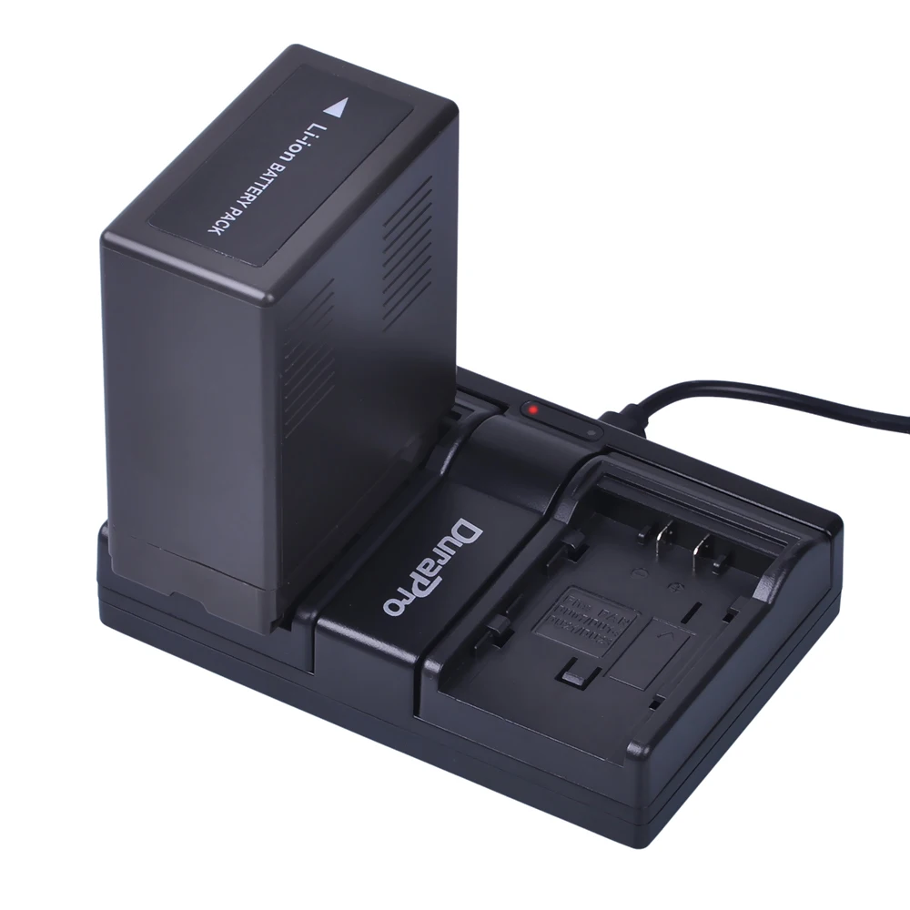 Аккумулятор для фотоаппарата 2x6000 А · ч VW VBG6 + двойное зарядное устройство USB PANASONIC