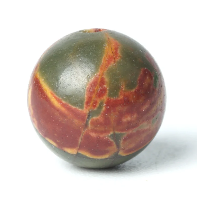 Picasso Jasper Topgoods Натуральный камень бисер красный Пикассо драгоценный камень яшмы круглые драгоценные бусины 6/8/10 мм зеленая линия Джейд за мусульманские четки оптом по низкой цене бусины - Цвет: Picasso Jasper